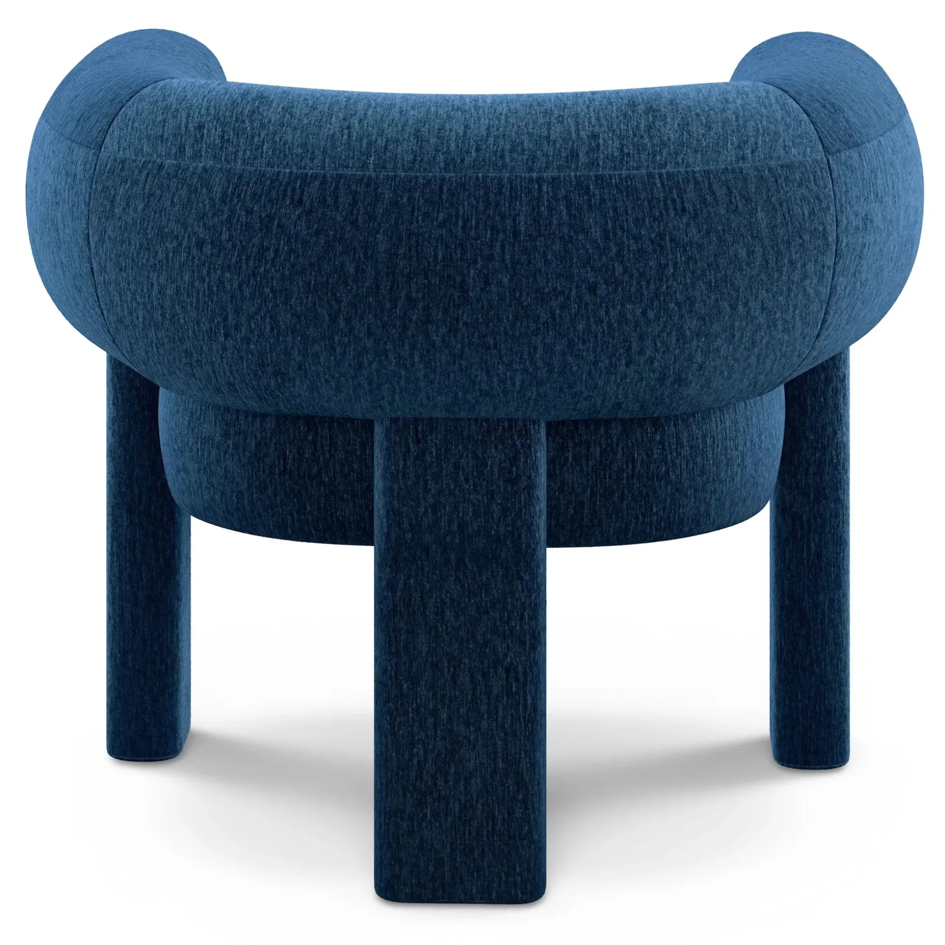 Everse 33.5" Velvet Lounge Chair - Melange Twilight