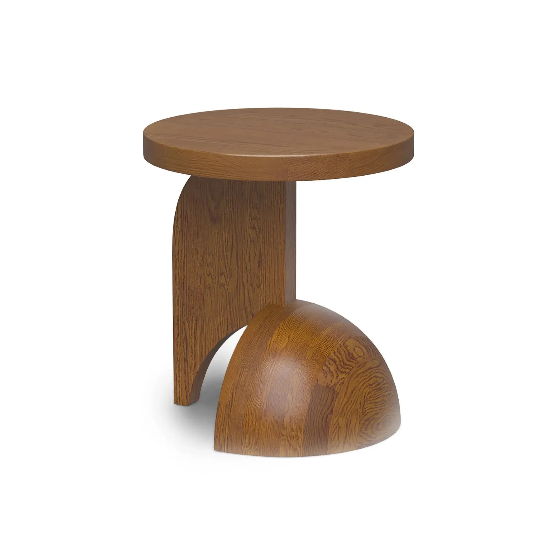 Falco Side Table - Smoked Oak