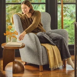 Falco Side Table - Smoked Oak