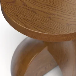 Falco Side Table - Smoked Oak