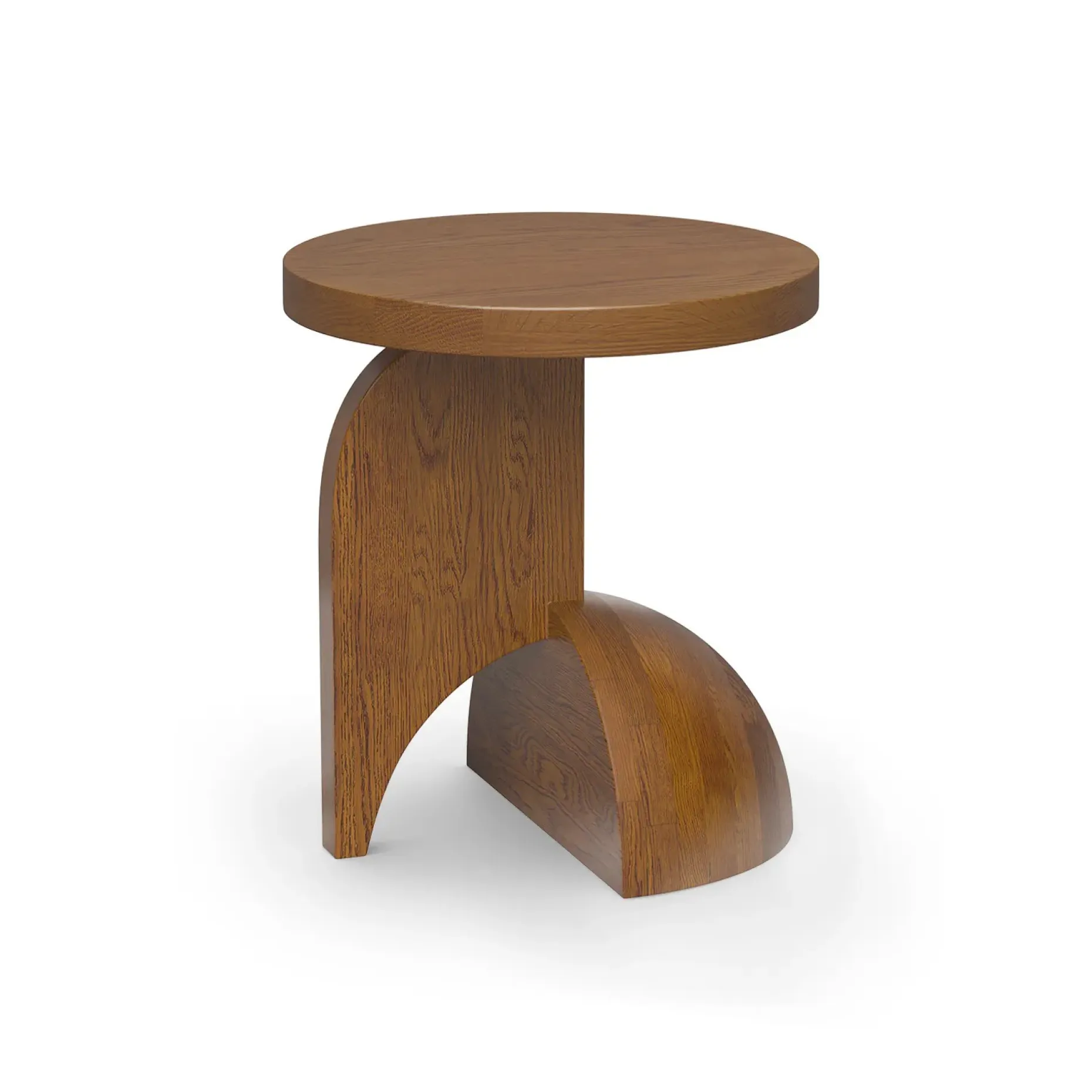 Falco Side Table - Smoked Oak