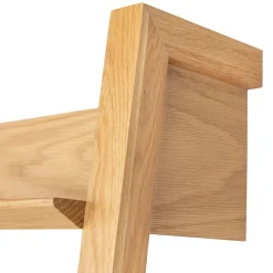 Fantol 26.5" Shelving Unit, Narrow - Natural Oak