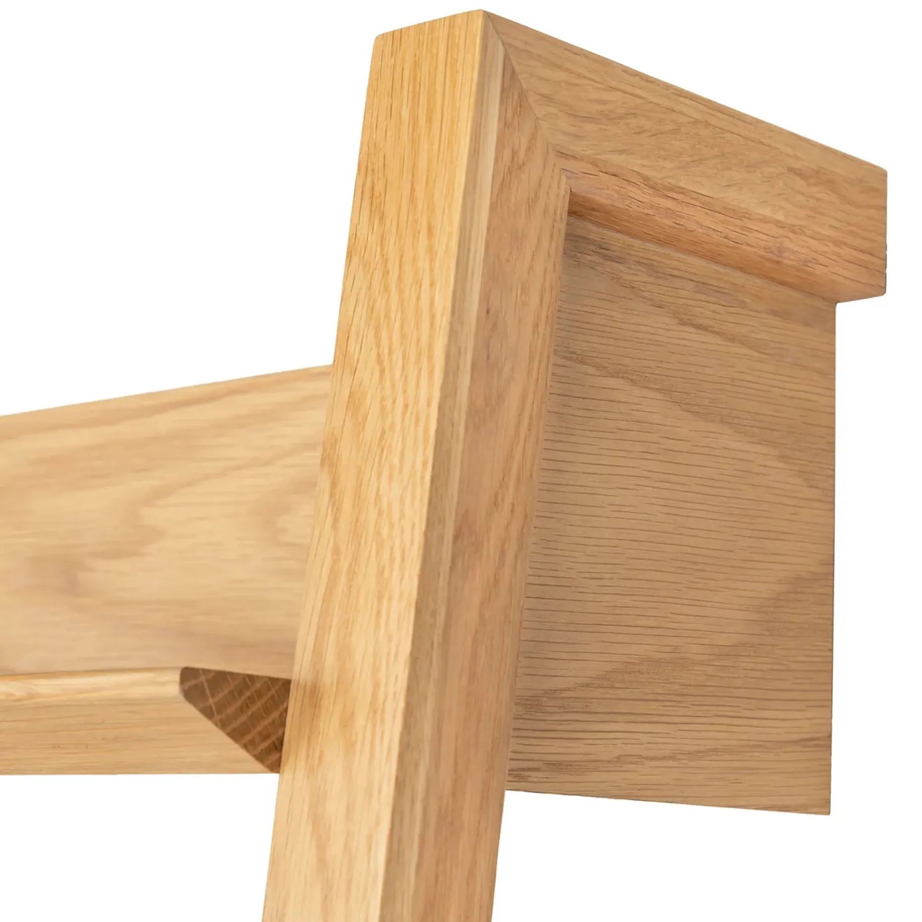 Fantol 51.5" Shelving Unit, Wide - Natural Oak