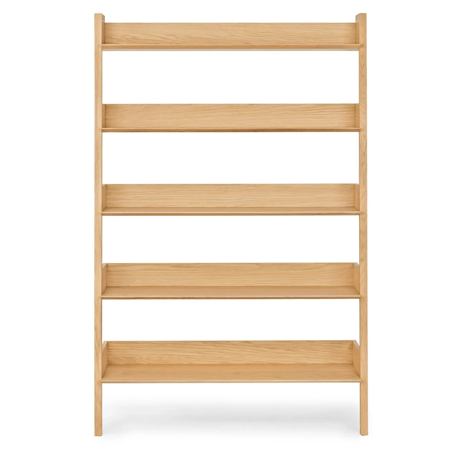 Fantol 51.5" Shelving Unit, Wide - Natural Oak