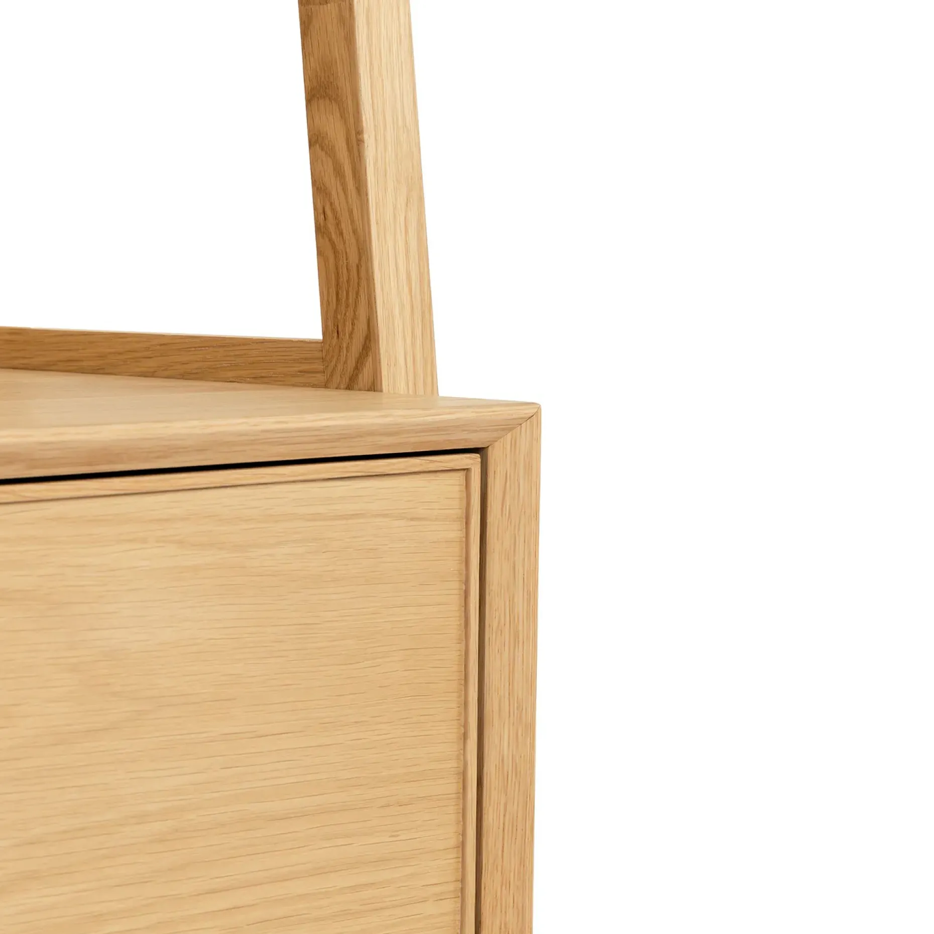 Fantol 51.5" Shelving Unit with Storage - Natural Oak