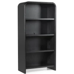 Faydra 34.5" Bookcase - Black