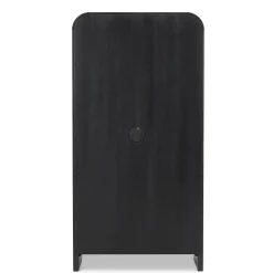Faydra 34.5" Bookcase - Black