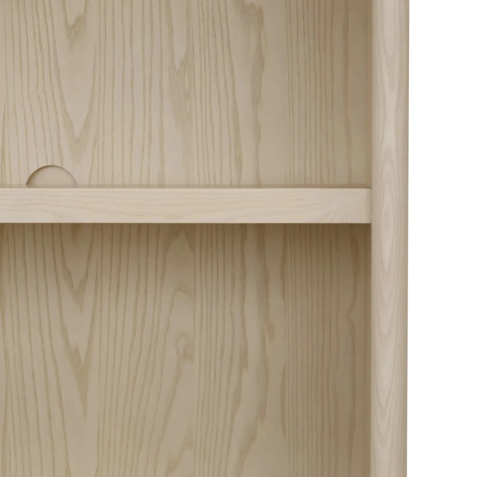 Faydra 34.5" Bookcase - Natural Ash