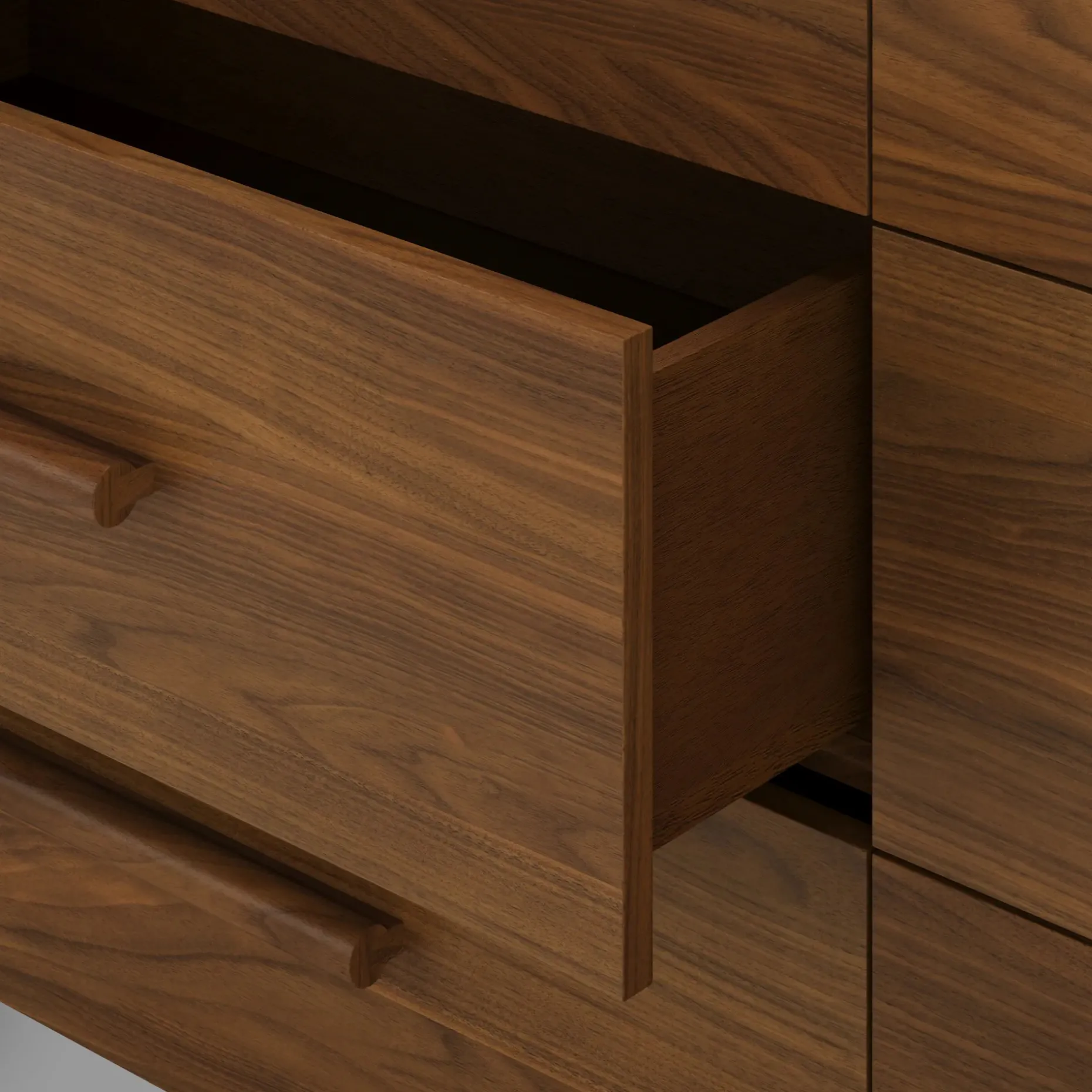 Faydra 6-Drawer Double Dresser - Walnut