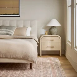 Faydra 2-Drawer Nightstand - Natural Ash