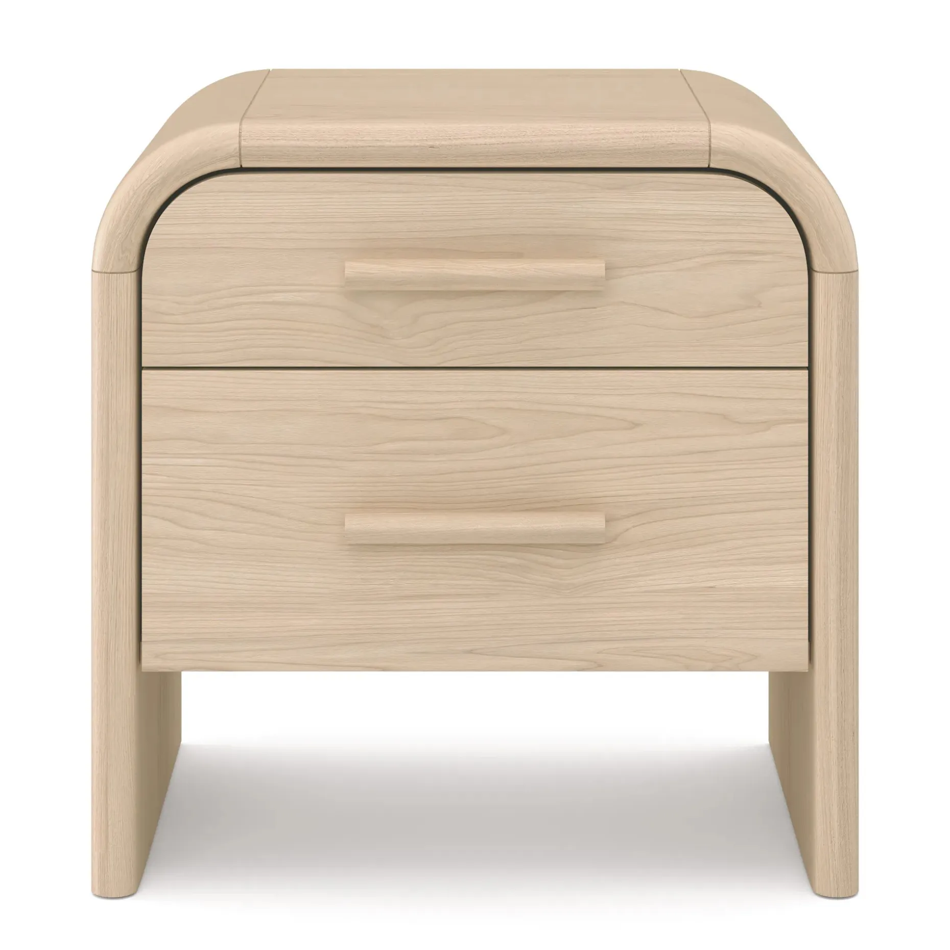 Faydra 2-Drawer Nightstand - Natural Ash