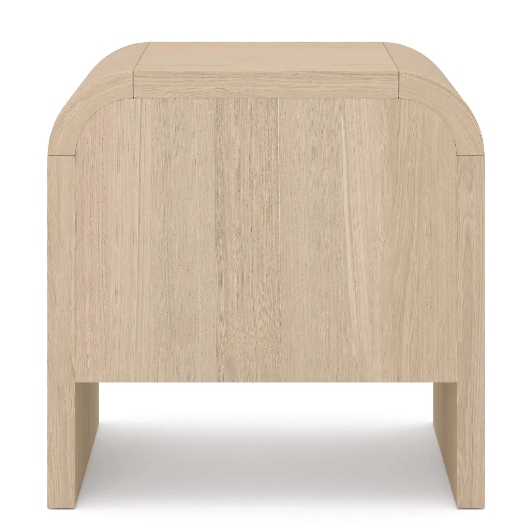 Faydra 2-Drawer Nightstand - Natural Ash
