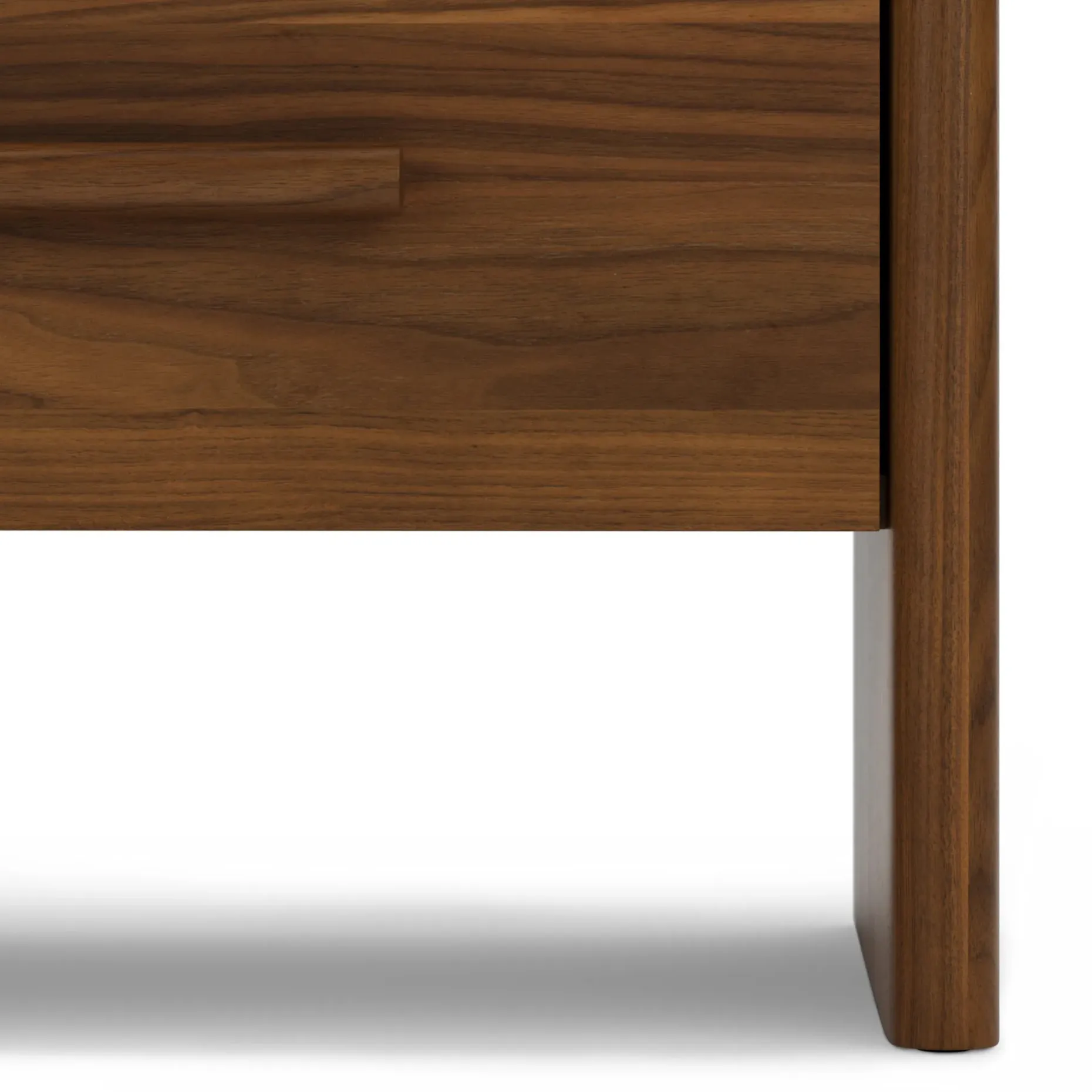 Faydra 2-Drawer Nightstand - Walnut
