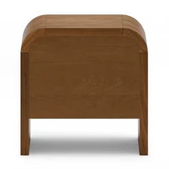 Faydra 2-Drawer Nightstand - Walnut