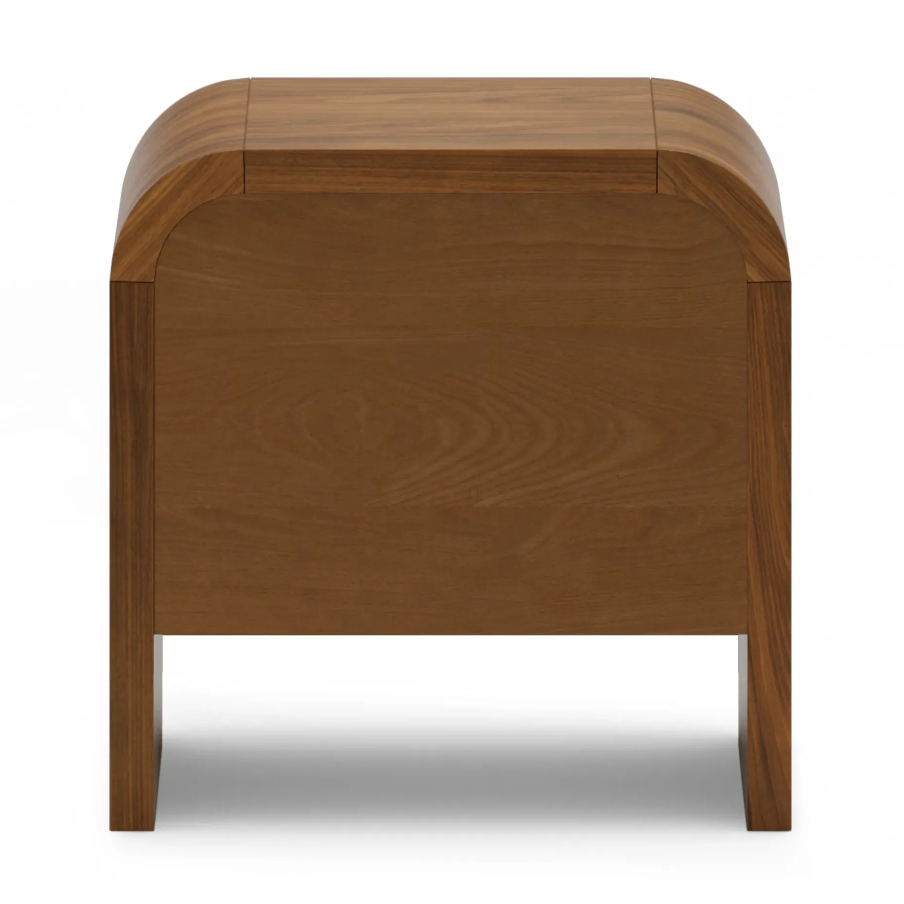 Faydra 2-Drawer Nightstand - Walnut