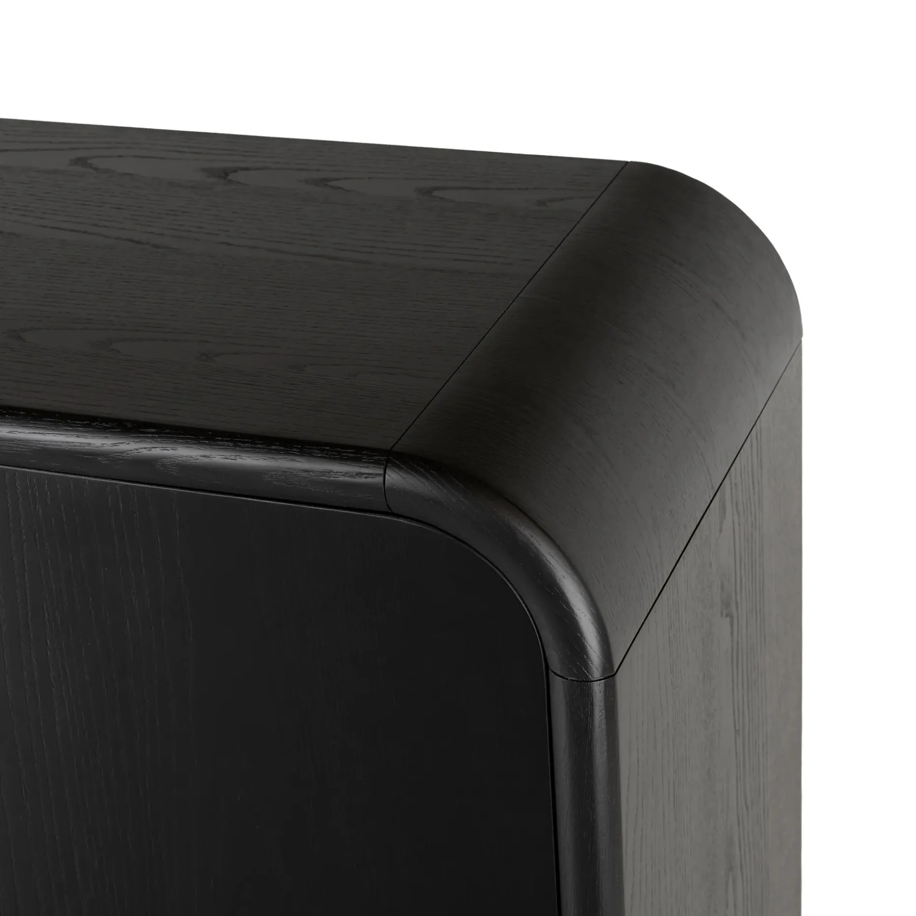 Faydra 35.5" Enclosed Bookcase - Black