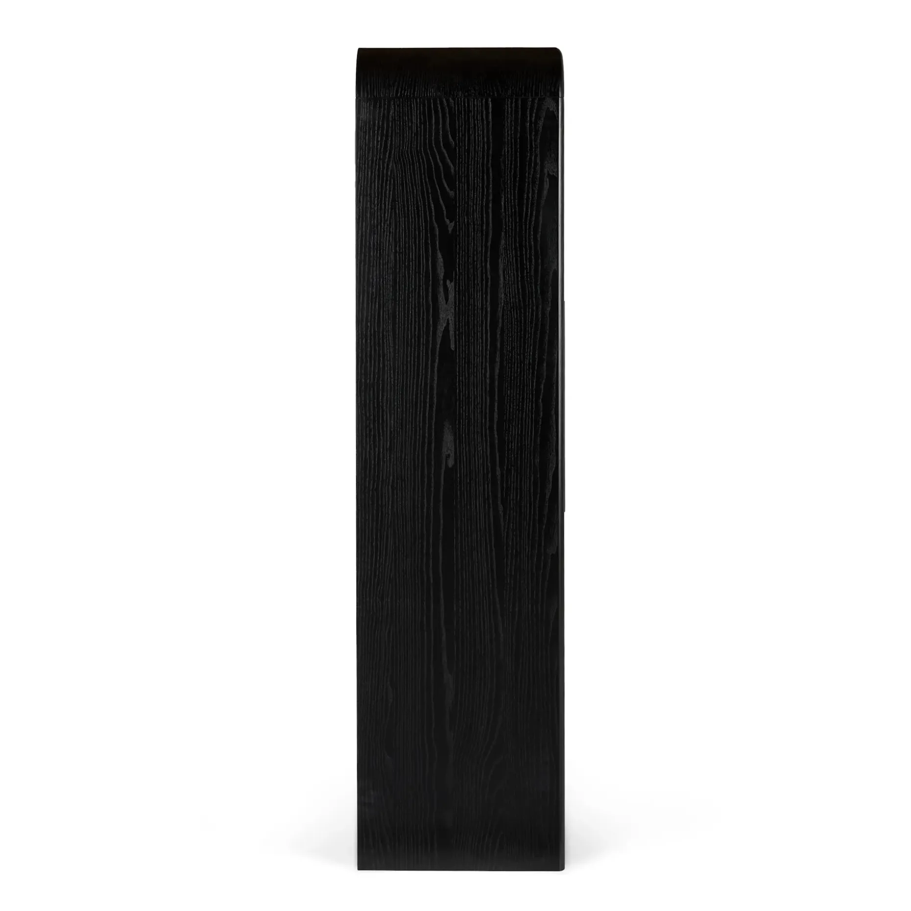 Faydra 35.5" Enclosed Bookcase - Black