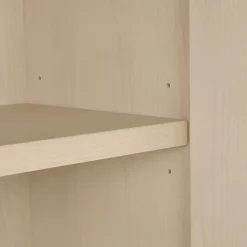 Faydra 35.5" Enclosed Bookcase - Natural Ash