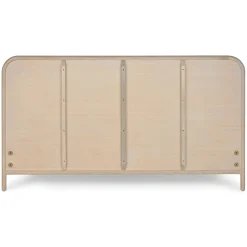 Faydra King Bed - Natural Ash