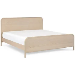 Faydra King Bed - Natural Ash