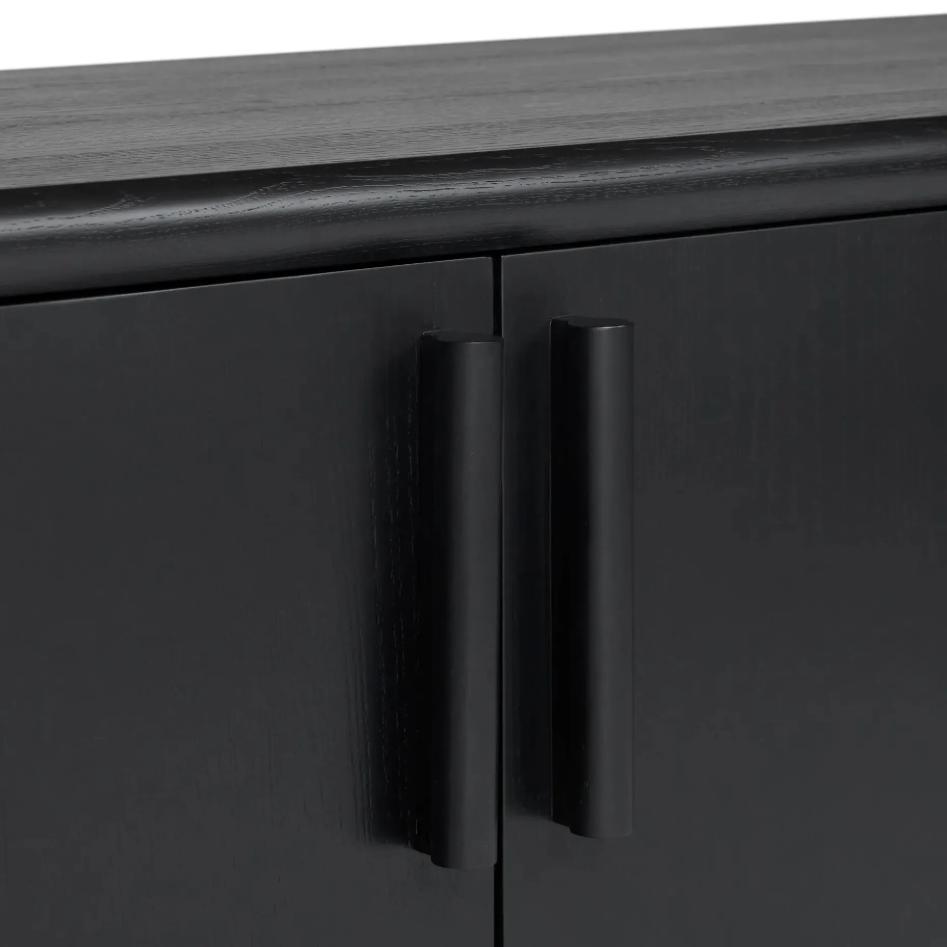 Faydra 140" Media Storage Set - Black