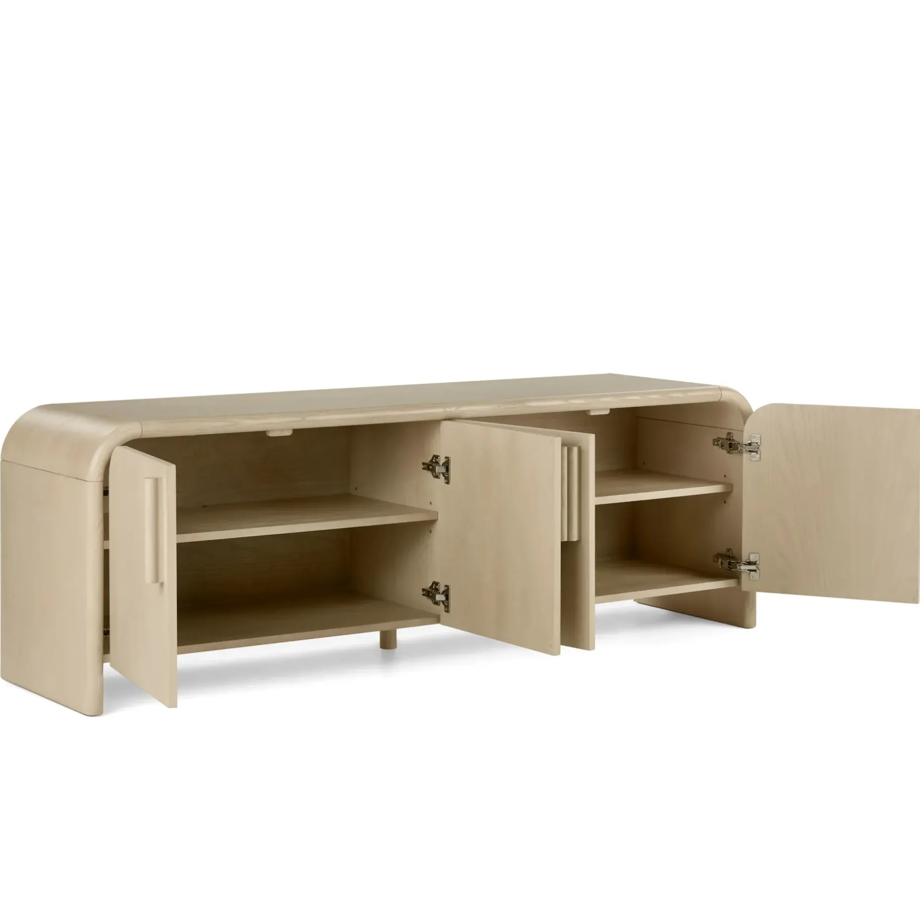 Faydra 70" Media Unit - Natural Ash