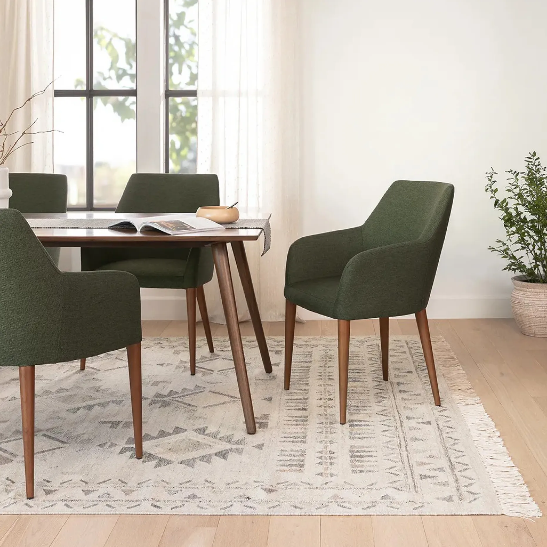 Feast Dining Chair - Vine Green