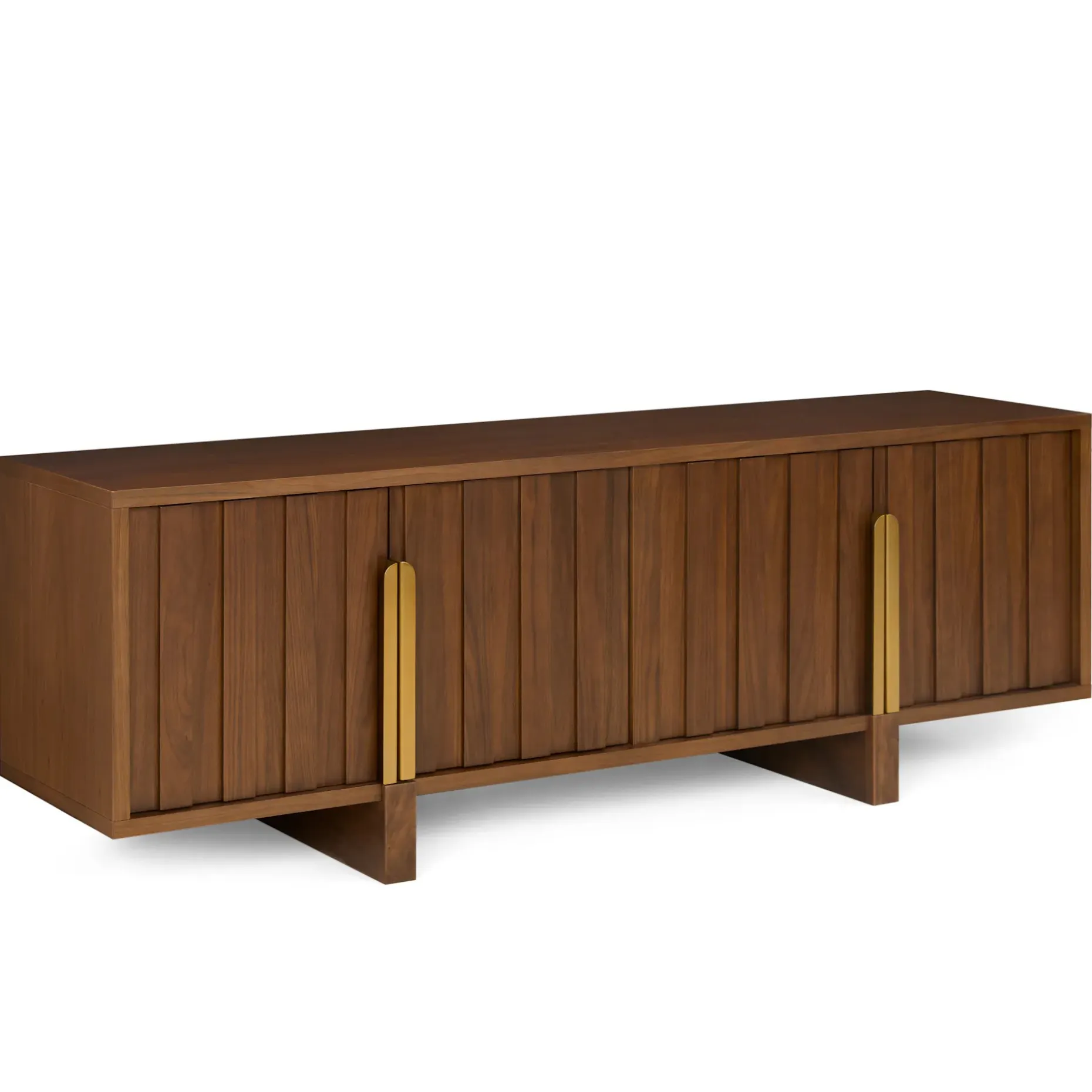 Felix 72" Media Unit - Walnut