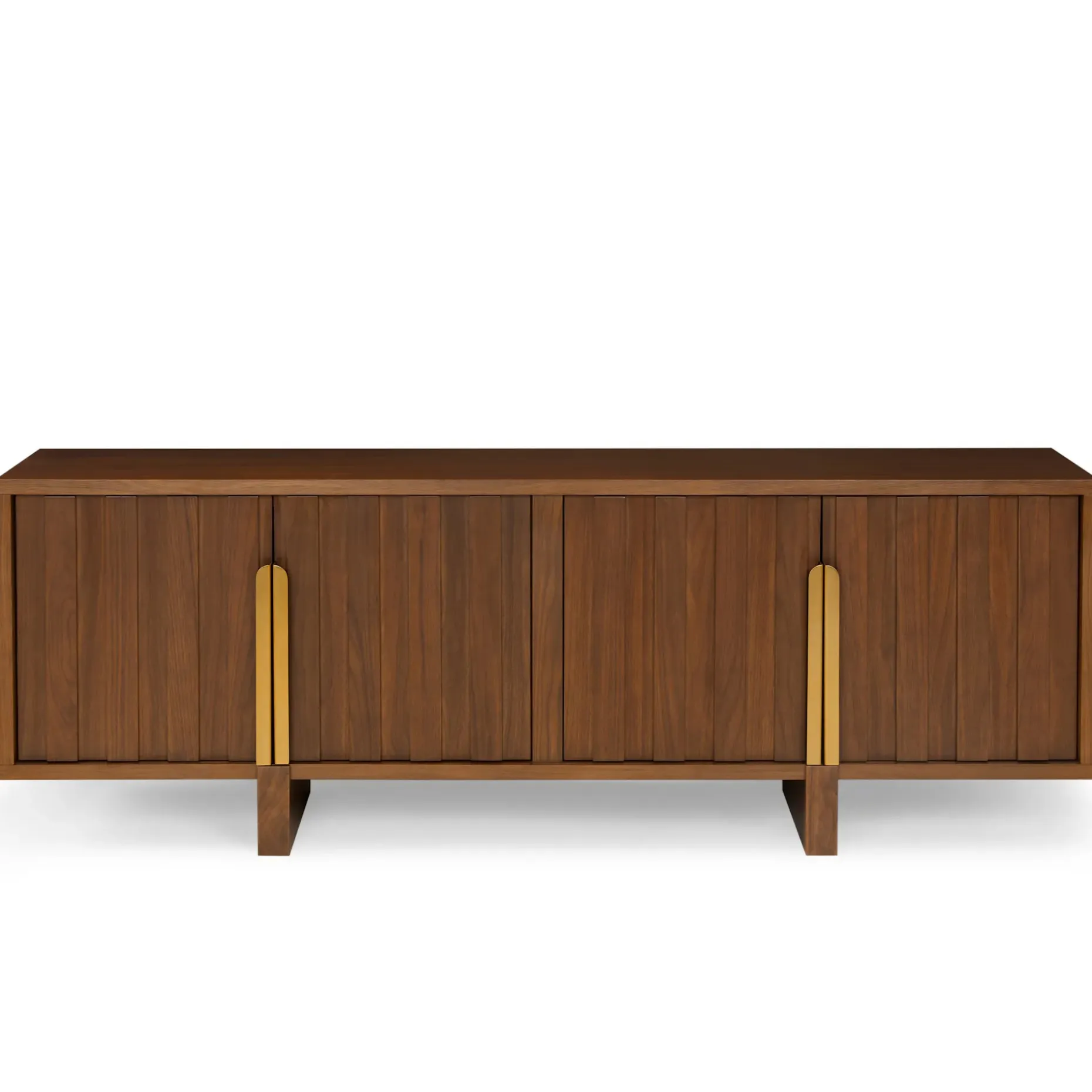 Felix 72" Media Unit - Walnut