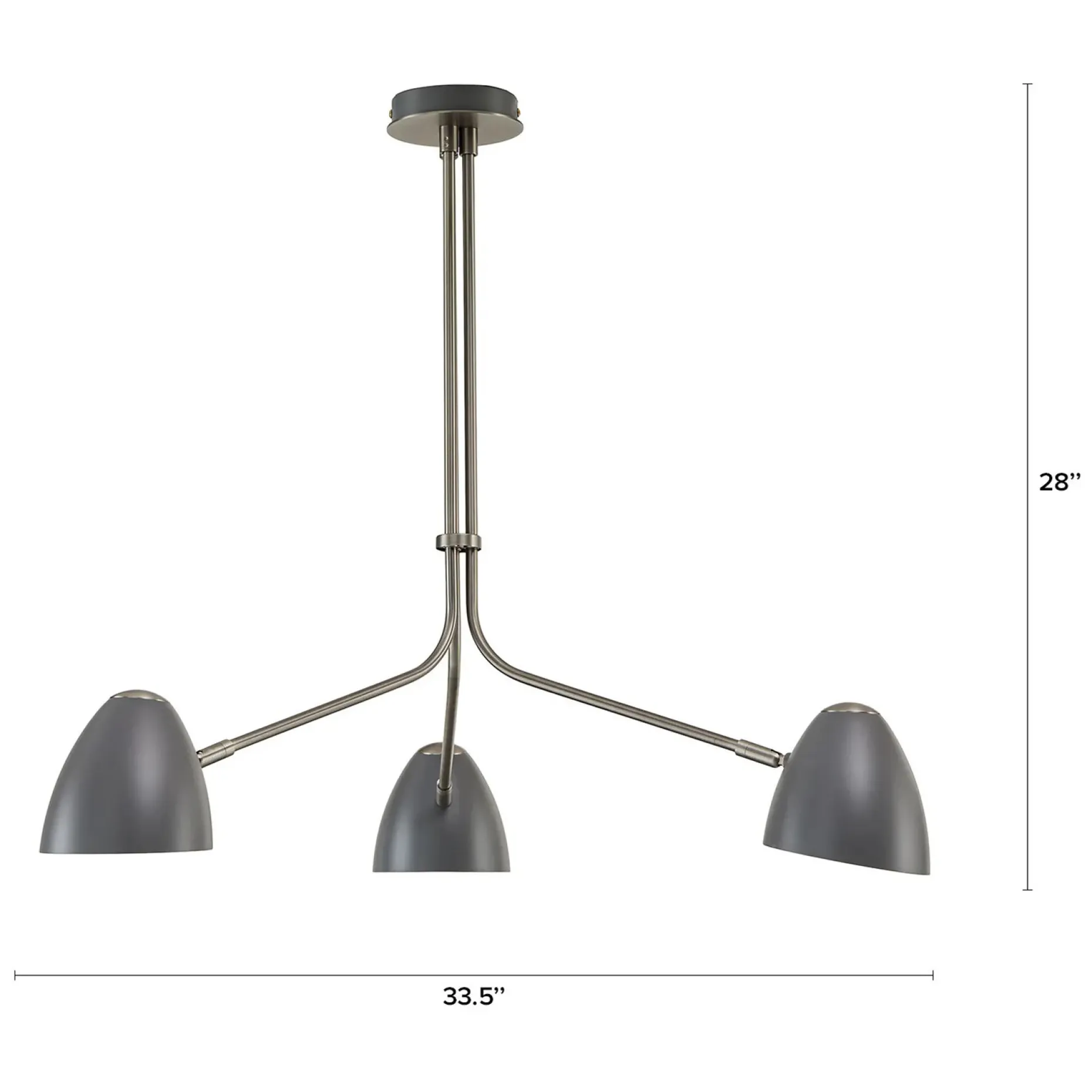 Fila Pendant Lamp - Gray