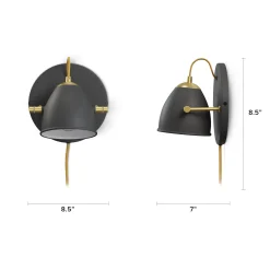 Fila Sconce - Black