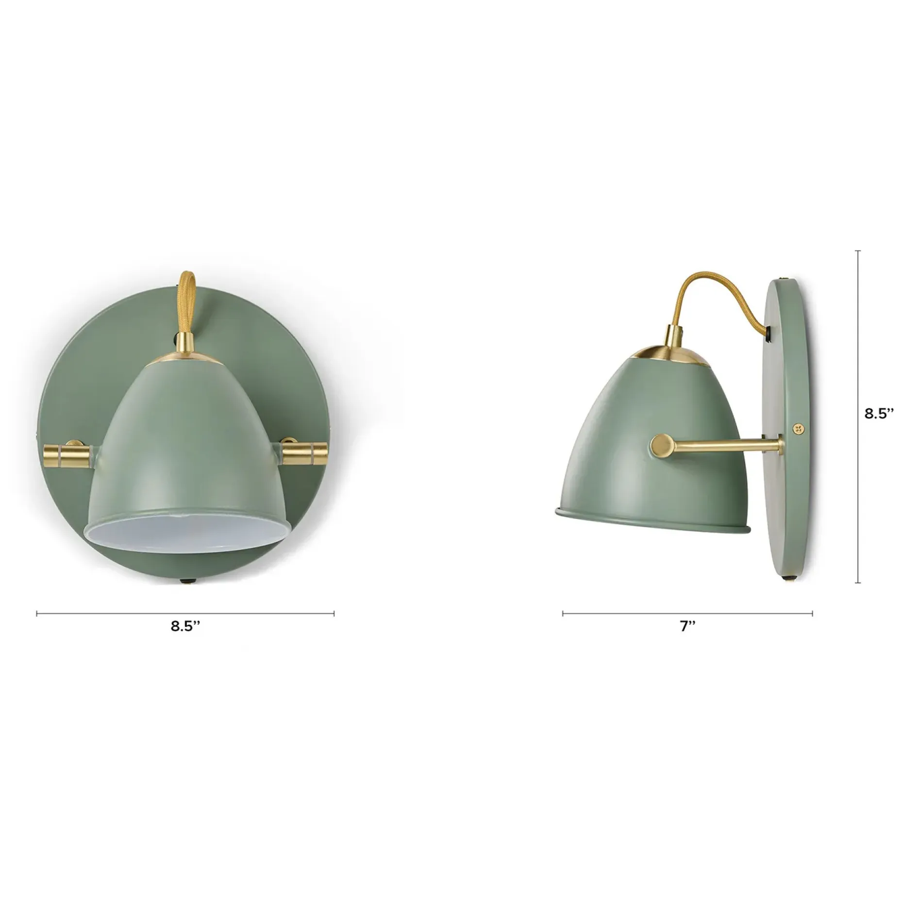 Fila Sconce - Green