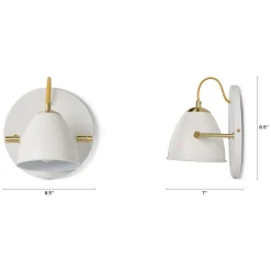 Fila Sconce - White