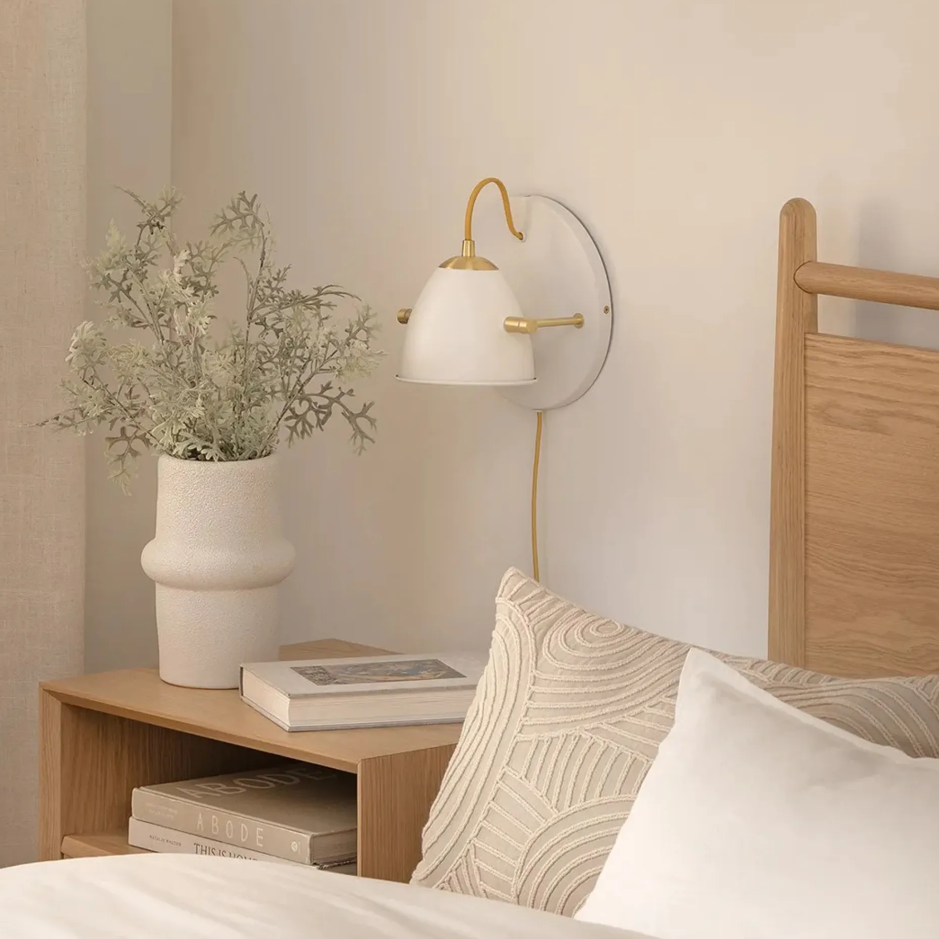 Fila Sconce - White