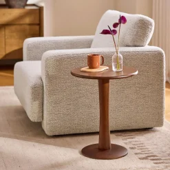 Fiore Side Table - Walnut