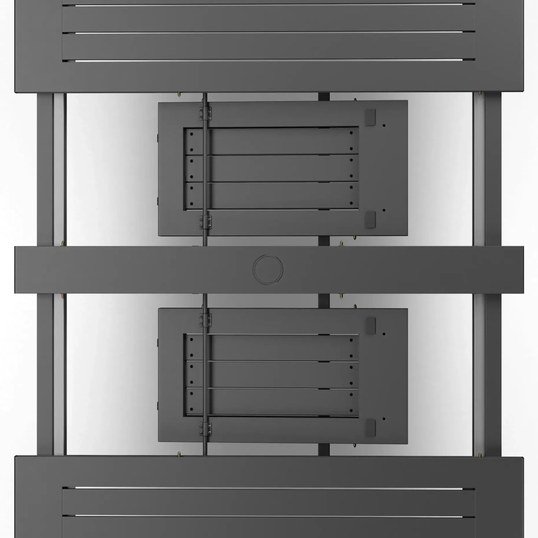 Fisk 75.5" - 96" Outdoor Extendable Dining Table - Black