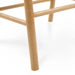 Fonra Counter Stool - Oak and Algonquin Green