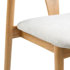 Fonra Counter Stool - Oak and Santolina Gray