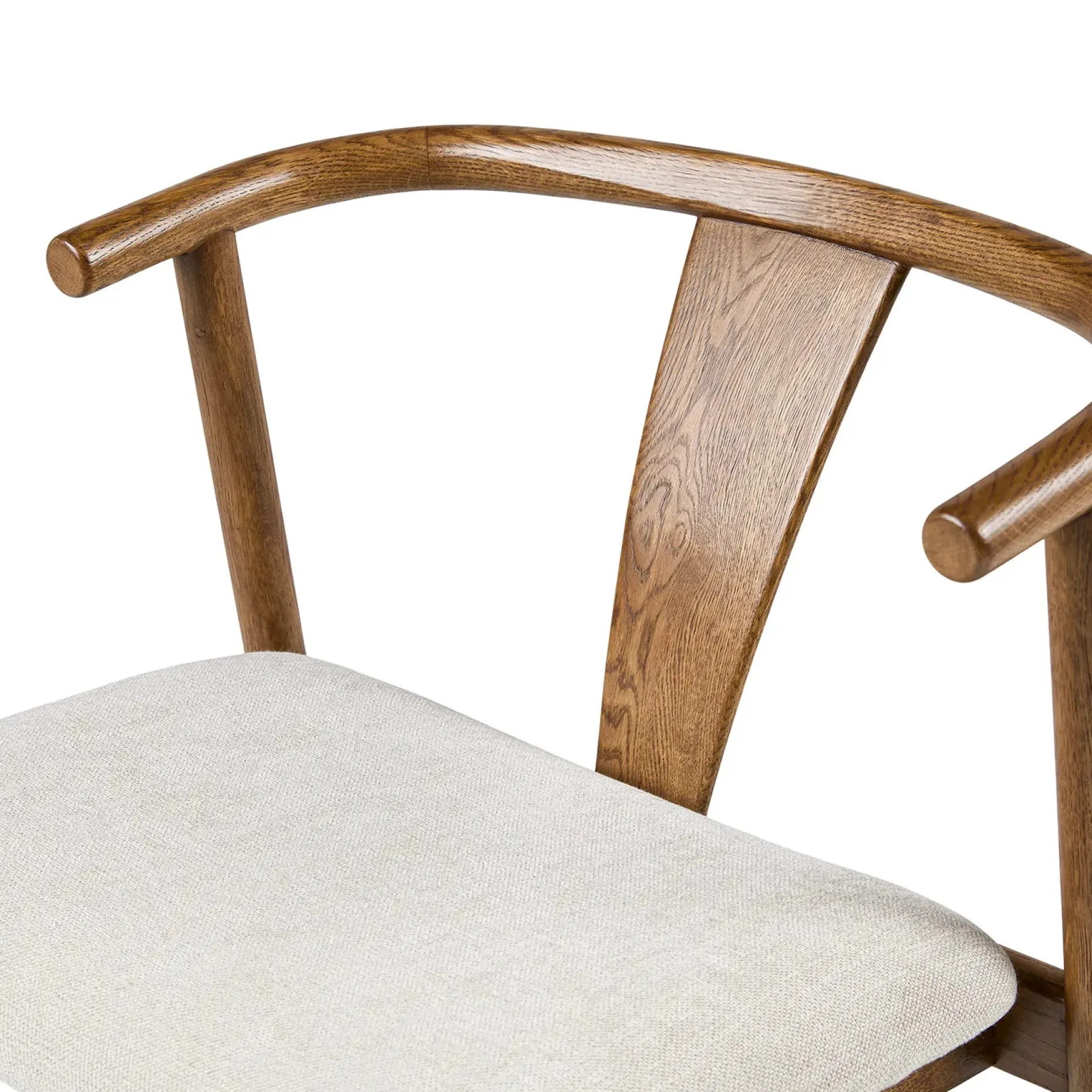 Fonra Counter Stool - Smoked Oak and Santolina Gray