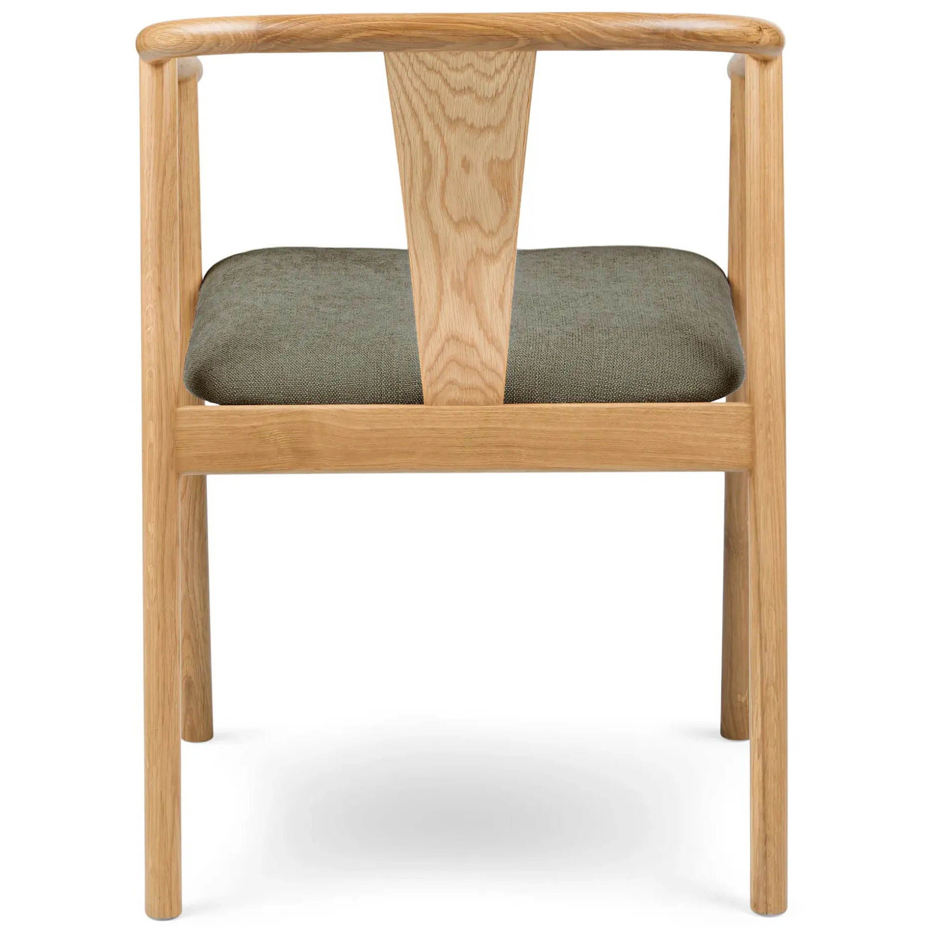 Fonra Dining Chair - Oak and Algonquin Green