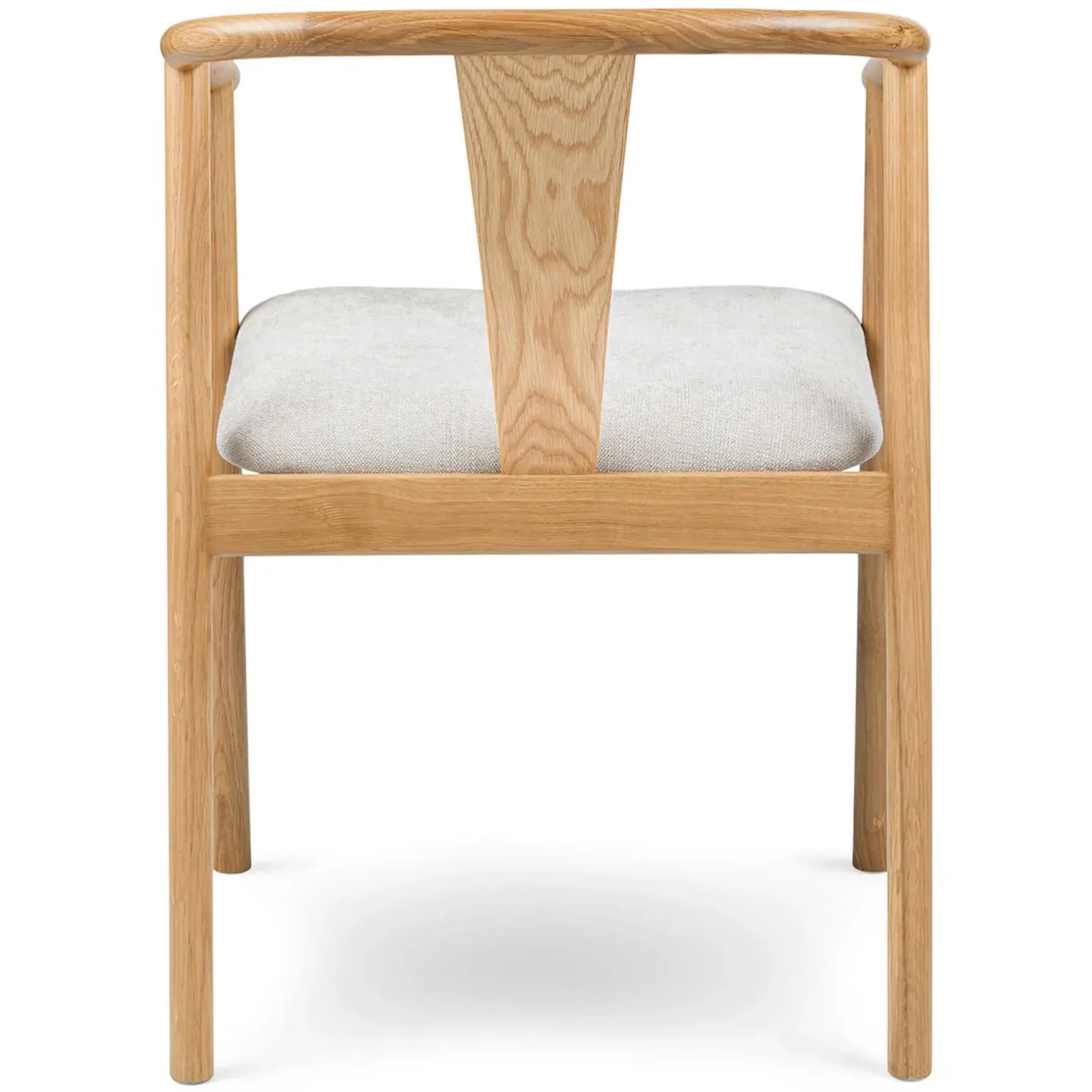 Fonra Dining Chair - Oak and Santolina Gray