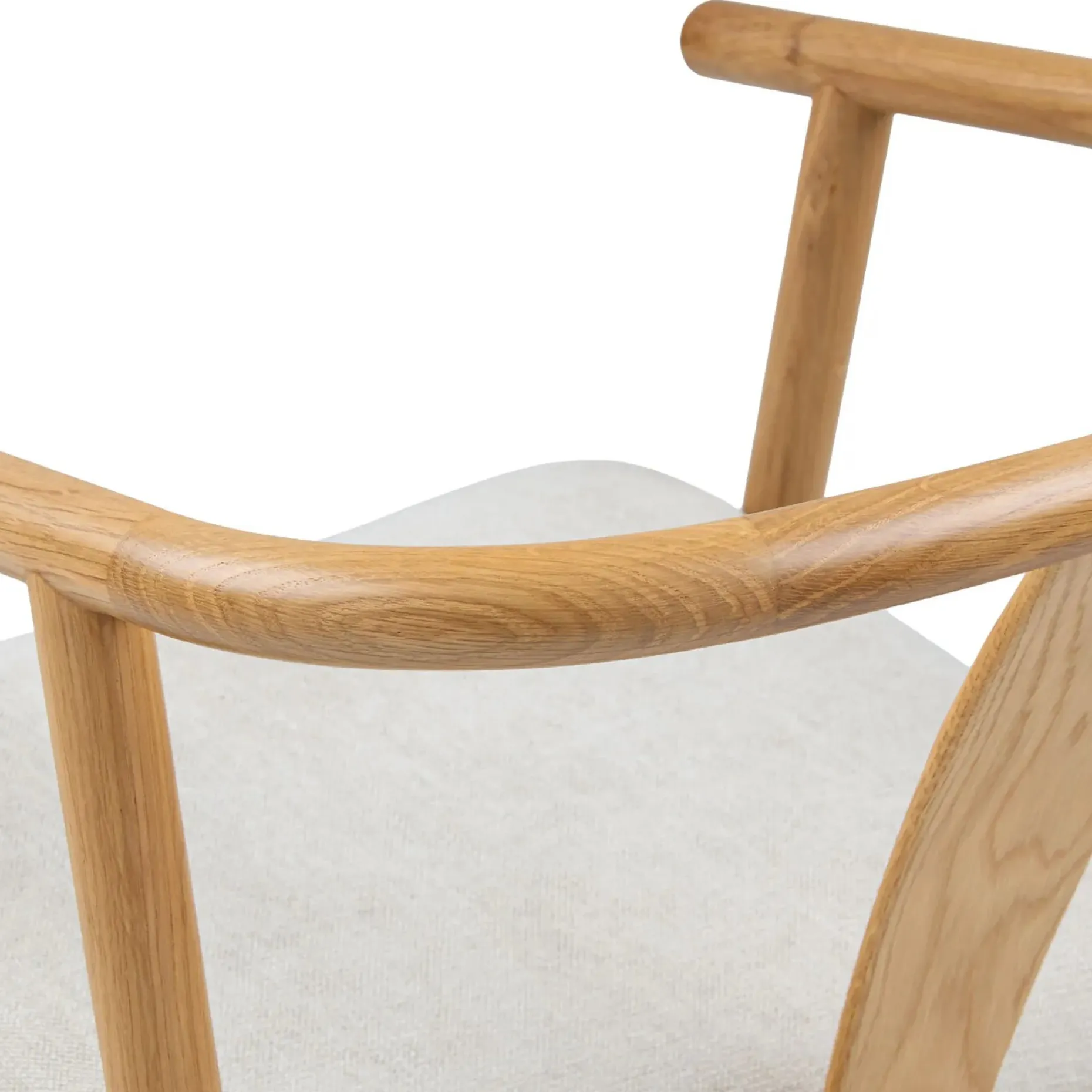 Fonra Dining Chair - Oak and Santolina Gray