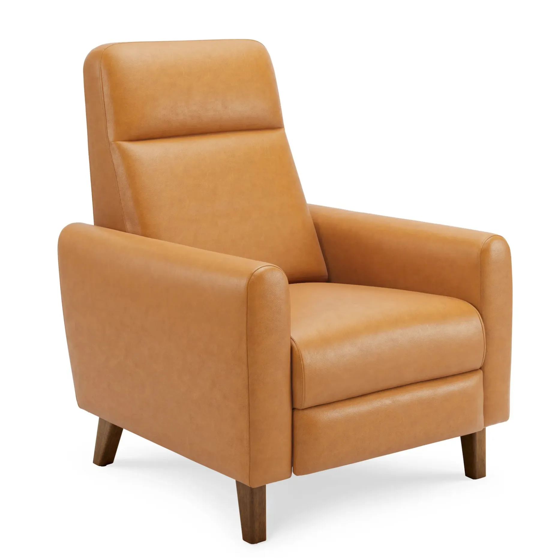 Forrest 32.75" Leather Recliner Lounge Chair - Taos Tan