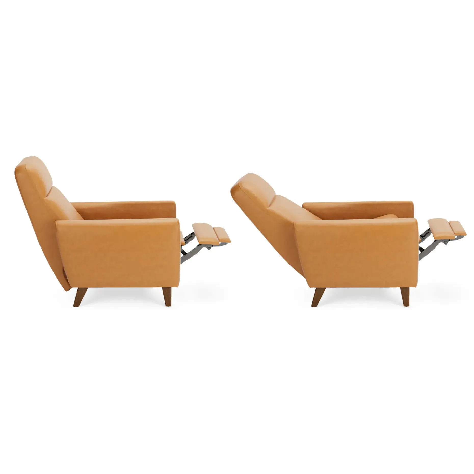 Forrest 32.75" Leather Recliner Lounge Chair - Taos Tan