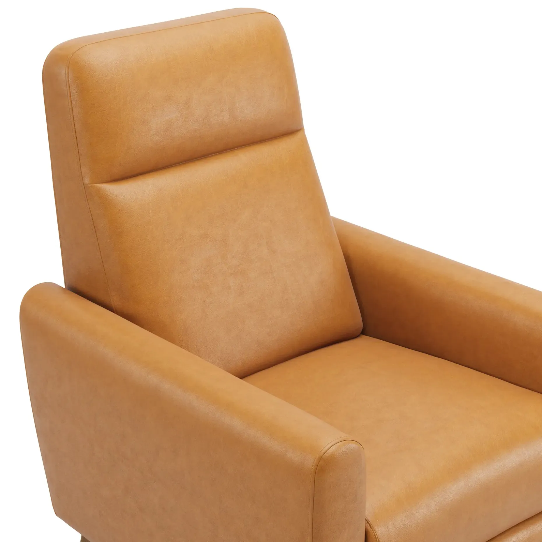 Forrest 32.75" Leather Recliner Lounge Chair - Taos Tan
