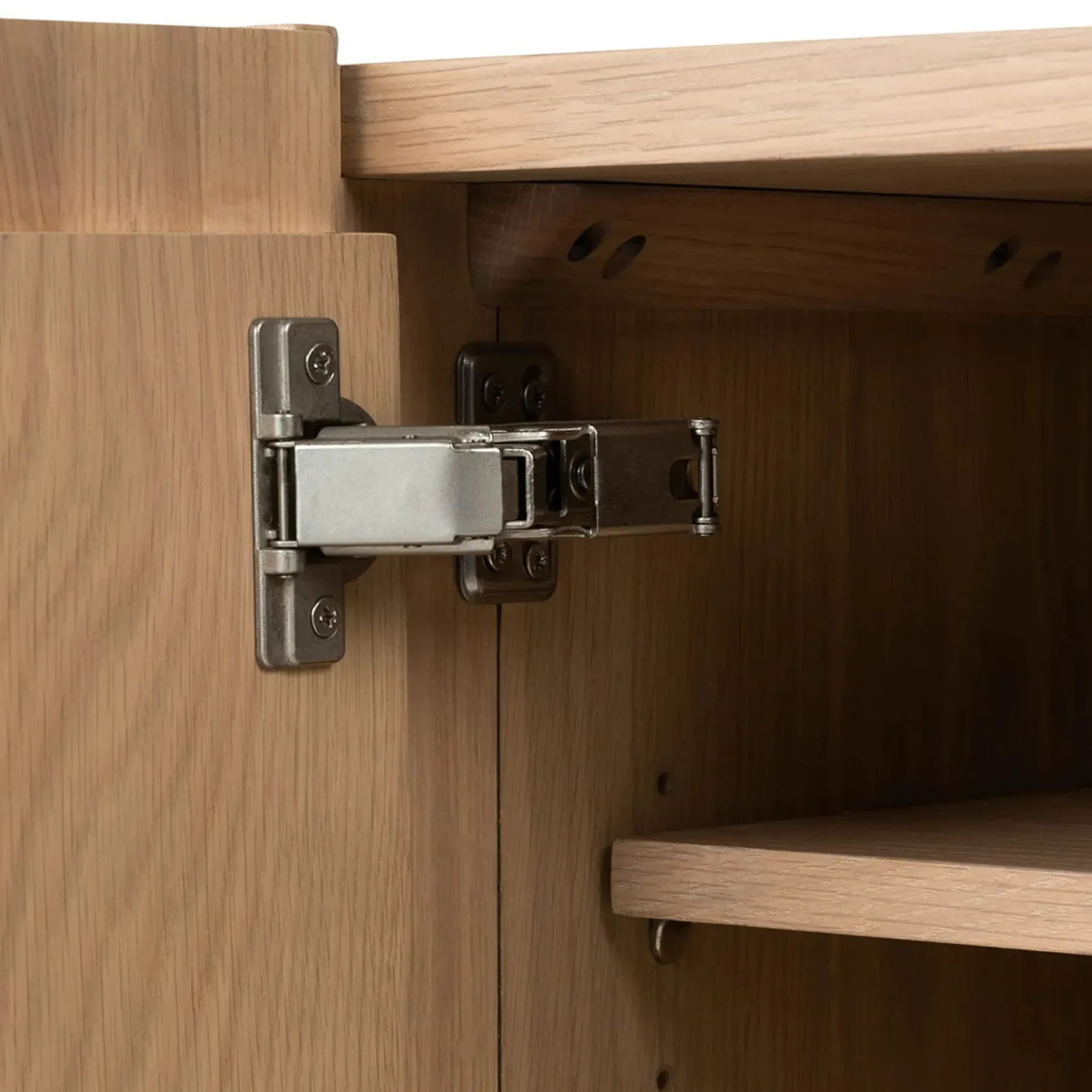 Fortra 62.5" Low Media Unit - White Oak