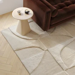 Fraya 9 x 12 Rug - Textured Ivory