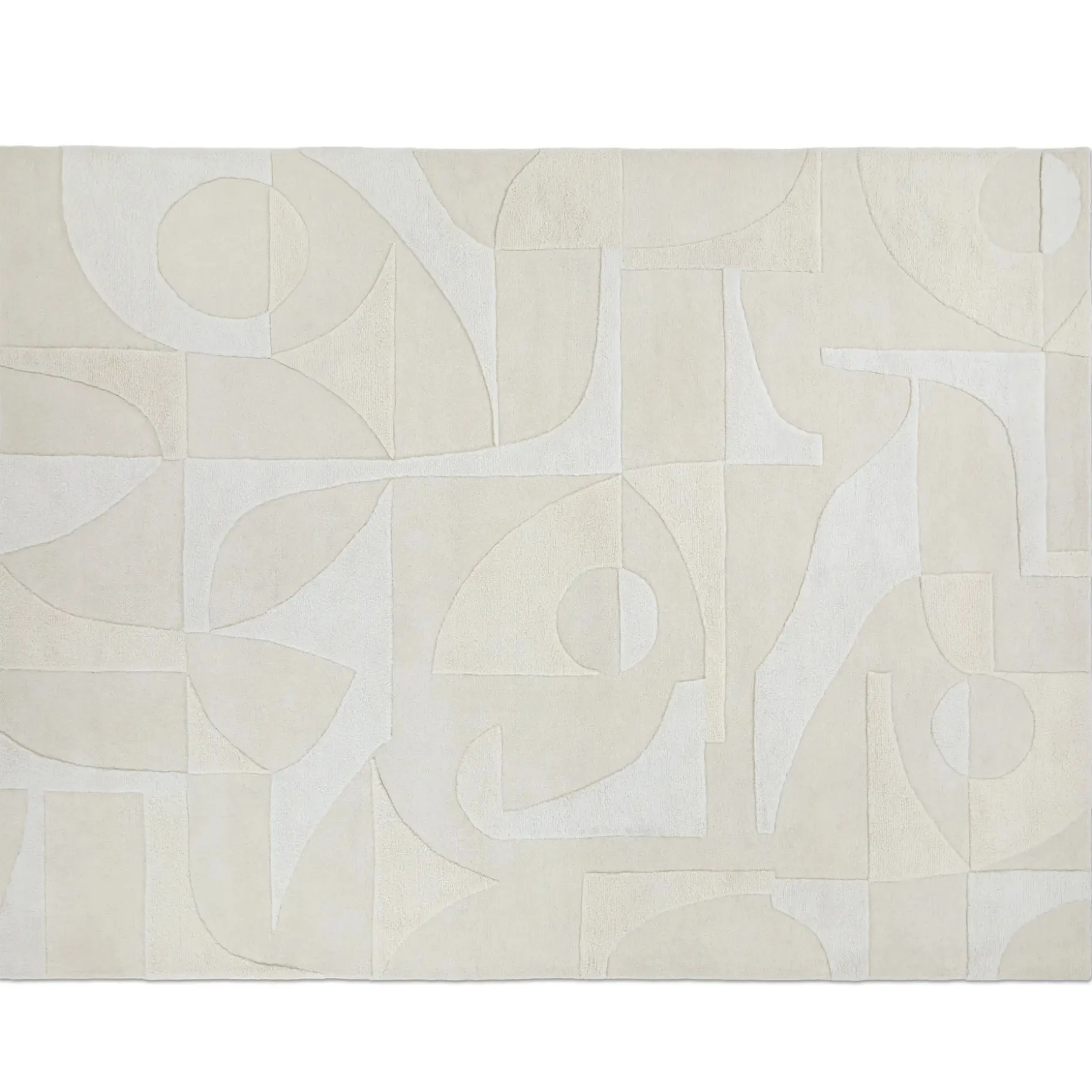 Fraya 9 x 12 Rug - Textured Ivory