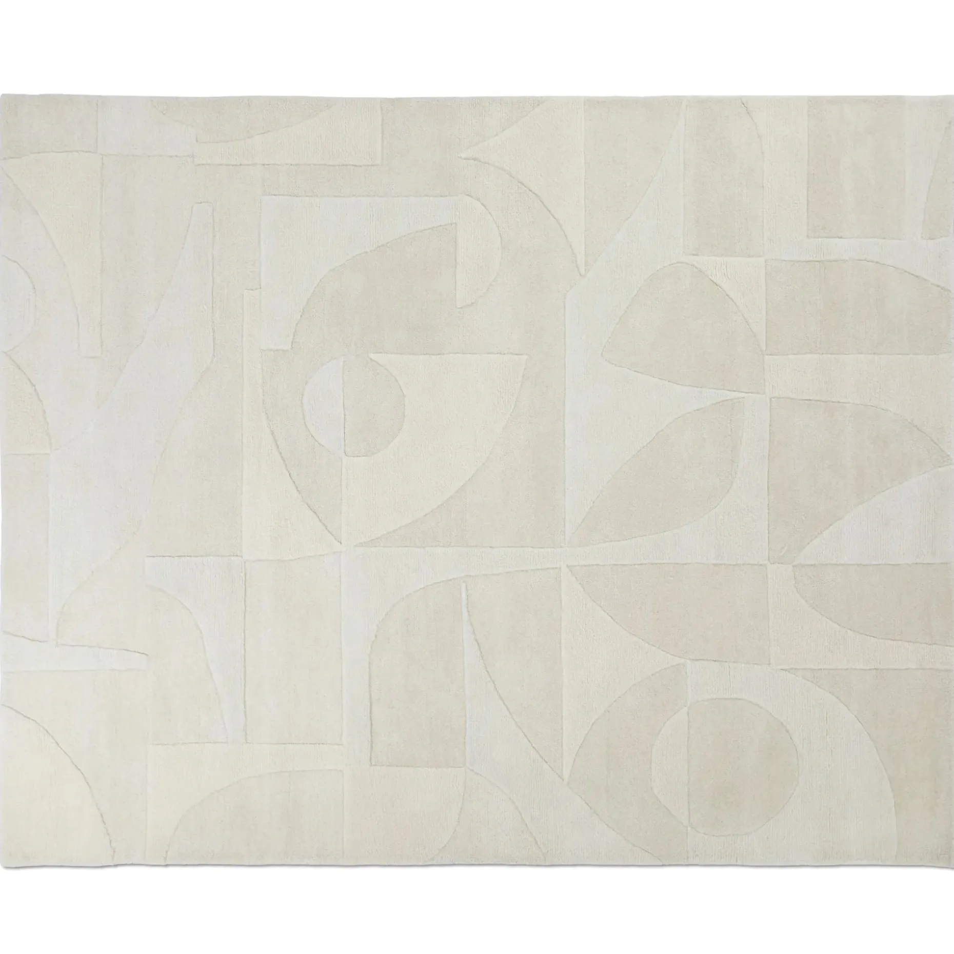 Fraya 8 x 10 Rug - Textured Ivory