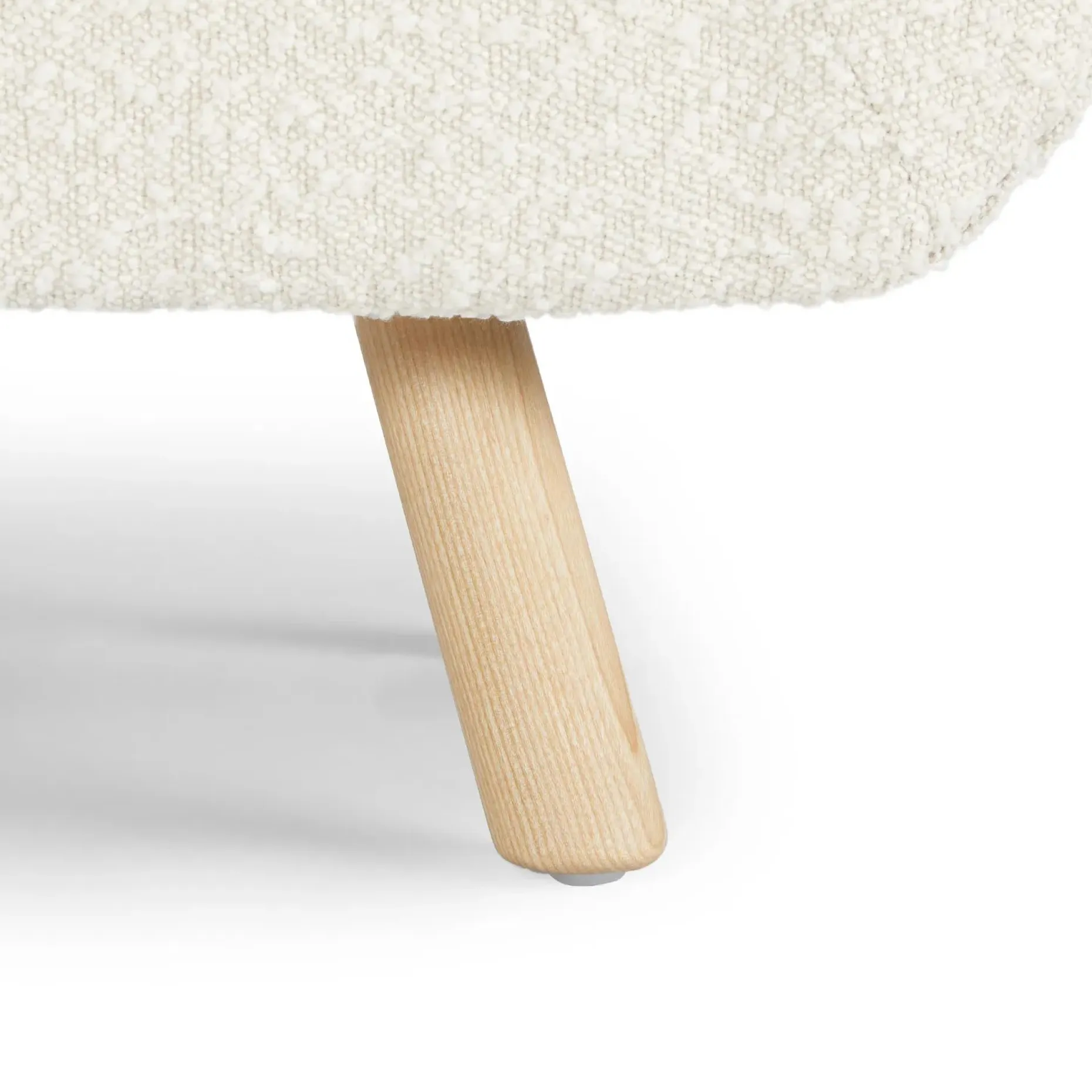 Gabriola 60" Bench - Ivory Bouclé